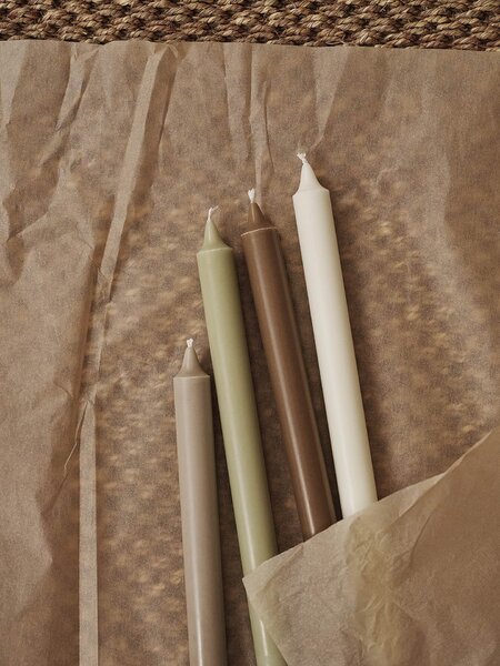Svíčky Pure Faded 30 cm – set 4 ks