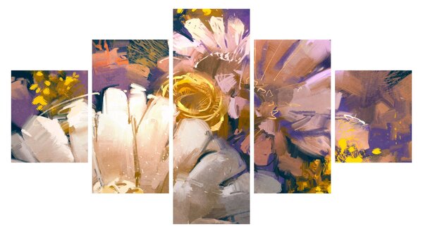 Obraz květů (125x70 cm)