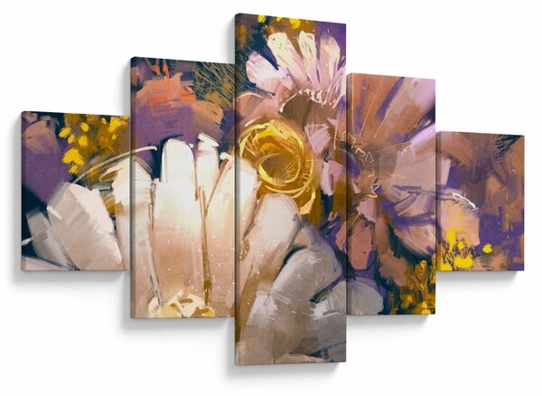 Obraz květů (125x70 cm)