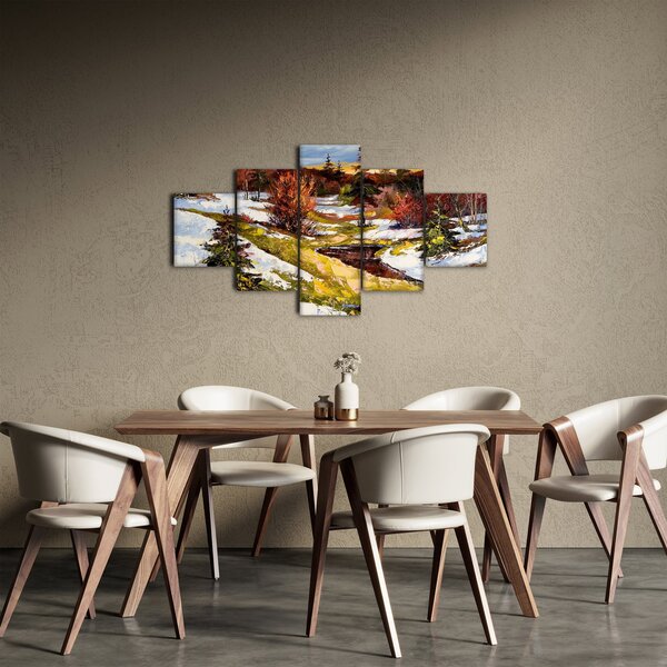 Obraz - Příchod jara (125x70 cm)