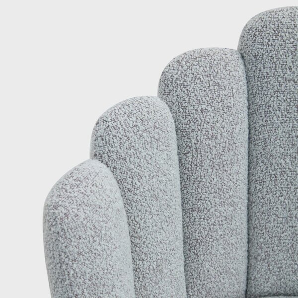 Jídelní židle LUXE šedá 741746