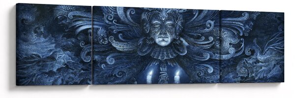 Obraz - Temné baroko (170x50 cm)