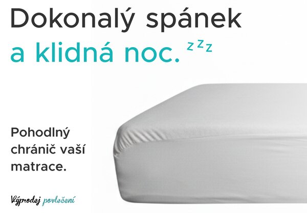 Nepropustný froté chránič matrace GUARD 70 x 140 cm
