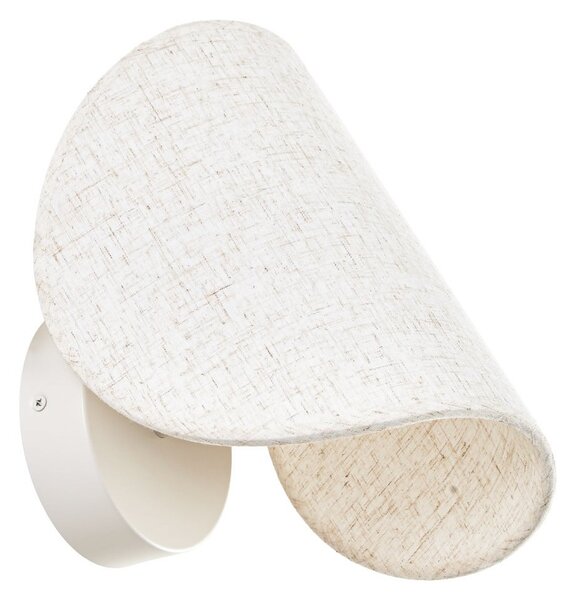 Nástěnná Svítidla Lucande, Tamani, stmívatelné, Béžová, Obývací pokoj, Tkanina / Textil, Design