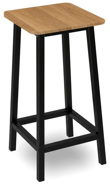 TZB Barová židle KENT modern oak/černá