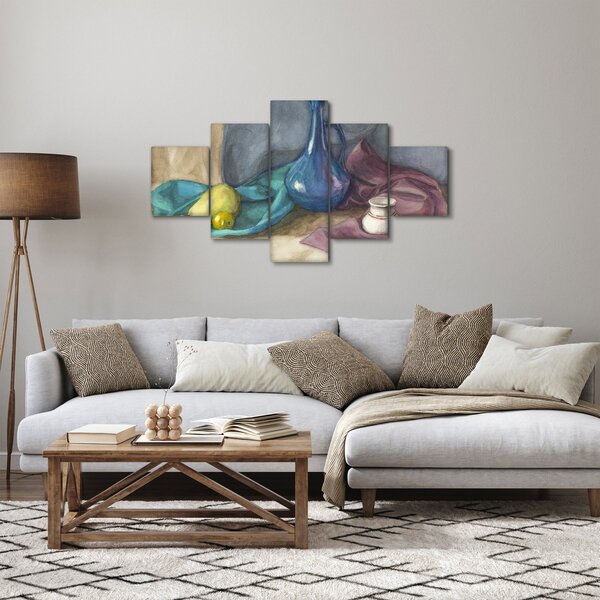 Obraz - Malované zátiší (125x70 cm)