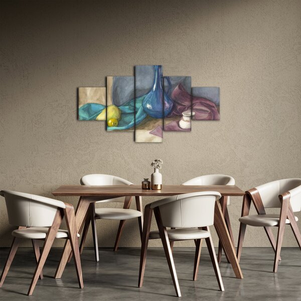 Obraz - Malované zátiší (125x70 cm)