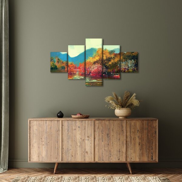 Obraz - Barvy podzimu (125x70 cm)