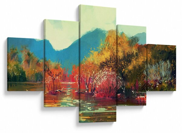 Obraz - Barvy podzimu (125x70 cm)