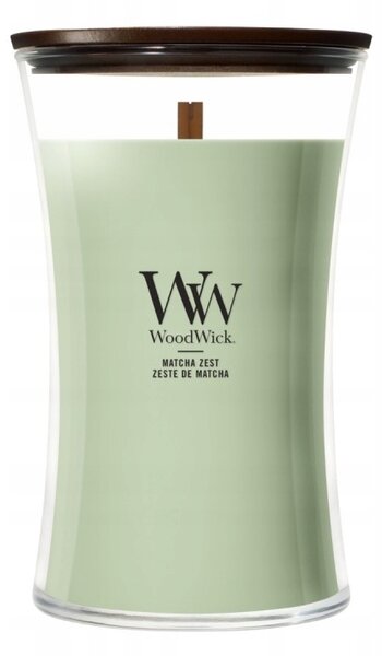 Vonná svíčka sójová Matcha Sada Woodwick 1 ks
