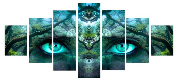 Obraz - Pohled (210x100 cm)