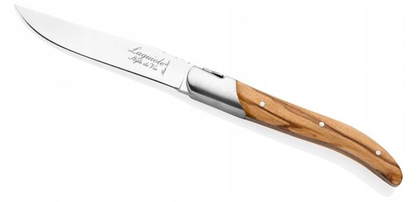 Nůž na steak Laguiole 6 ks olivové dřevo nerezová ocel