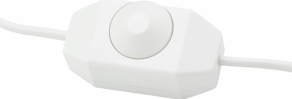 Elobra LED stolní lampa Feenwelt, bílá/růžová, výška 25 cm, stmívatelný, Dětský pokoj, Plast