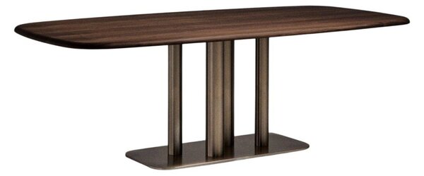Jídelní stůl v dekoru ořechu 100x180 cm Melvar – Kave Home