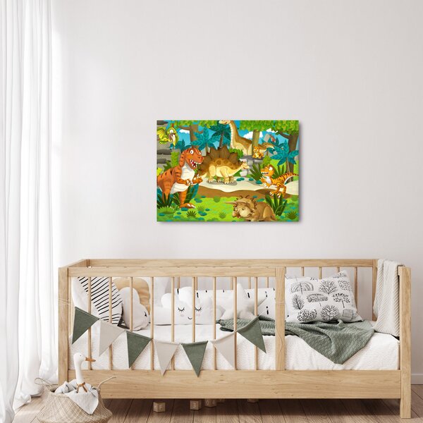 Obraz - Dinosaurie (70x50 cm)