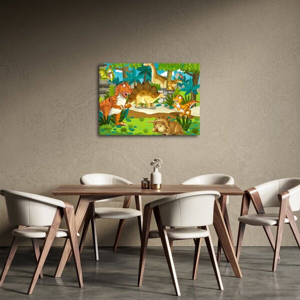 Obraz - Dinosaurie (70x50 cm)