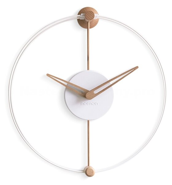 Designové nástěnné hodiny Nomon NANO WH 31cm