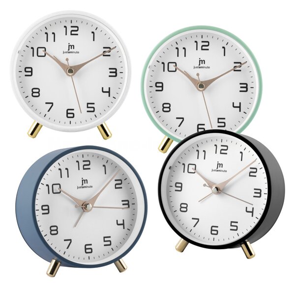 Lowell Italy Designový budík JA7100V Lowell 12cm