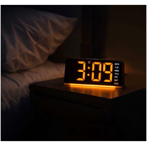 Lowell Italy Designový digitální LED budík JD9541A Lowell 16cm