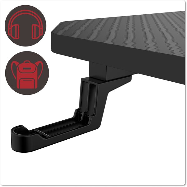 TZB Herní stůl SHADOW GAMER 1.0 140 cm černý