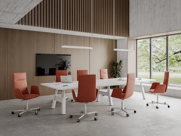 LD SEATING - Kancelářská židle HARMONY MODERN 880 - houpací mechanika