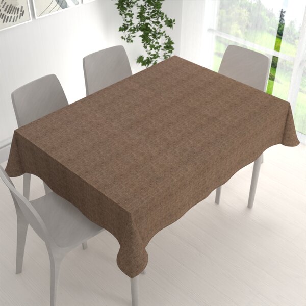 Biante Dekorační obdélníkový ubrus PML-120 Hnědá režná 60x100 cm