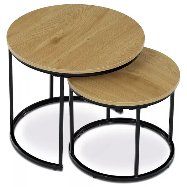 Autronic Konferenční stolek CT-G1145 Oak