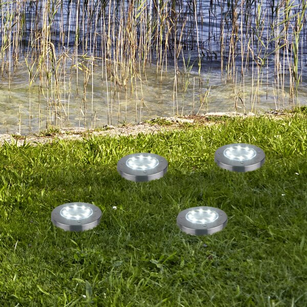 SADA SOLÁRNÍCH SVÍTIDEL 4 ks, 11,8/13 cm Ambia Garden - Solární světla