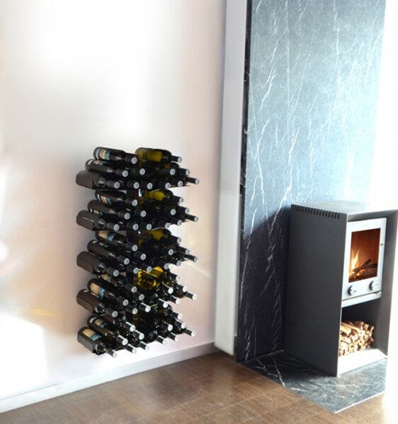 Radius designové nástěnné stojany na víno Wine Tree Regal Small