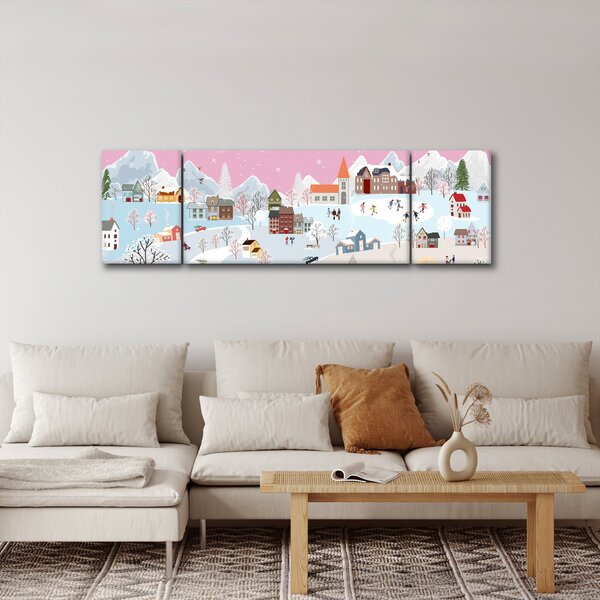 Obraz - Kouzelná zima (170x50 cm)