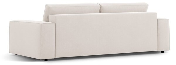 Béžová rozkládací pohovka 247 cm Jodie – Micadoni Home