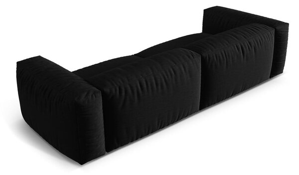Černá modulární pohovka 320 cm Martina – Micadoni Home