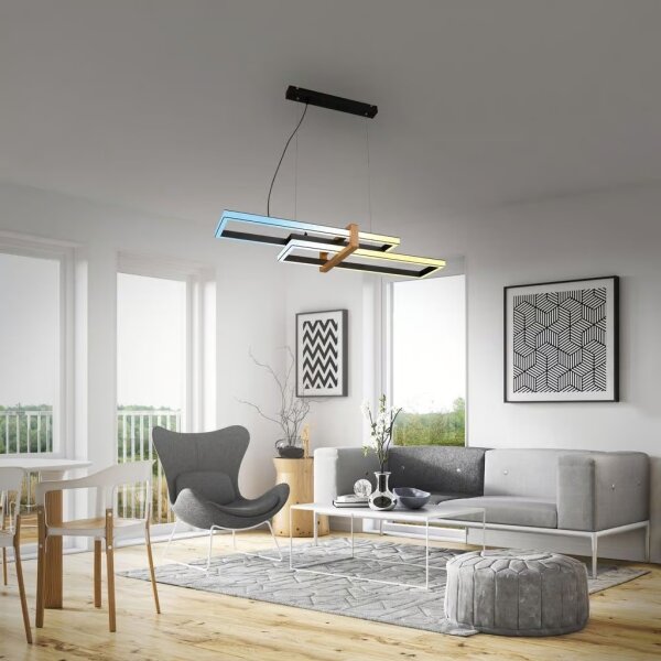 Briloner 4768015 - LED Stm lustr na lanku LED/44W/230V 2700-6500K