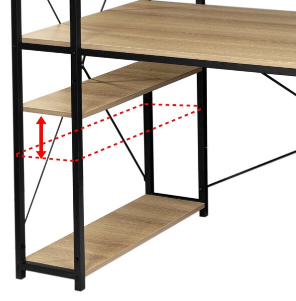 Kancelářský stůl TROSA Modern Oak