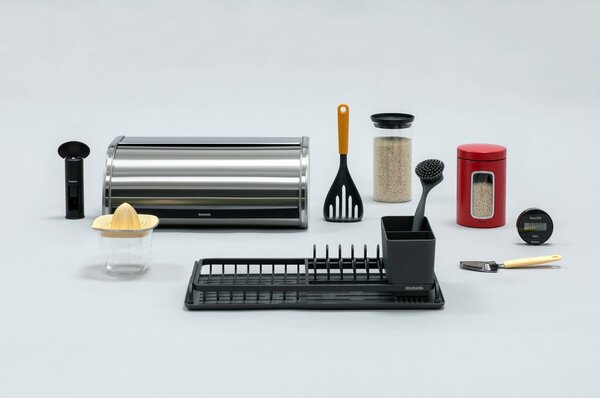 Ocelový chlebník Roll Top – Brabantia