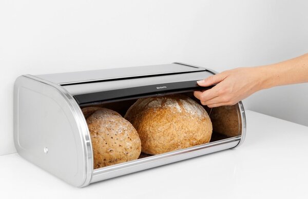 Ocelový chlebník Roll Top – Brabantia