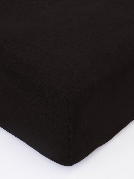 MK Lůžkoviny Froté prostěradlo 160 × 200 cm - tmavě hnědá