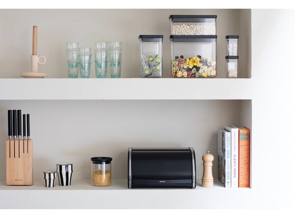Ocelový chlebník Roll Top – Brabantia