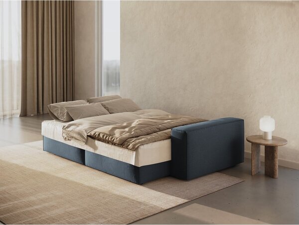 Modrá rozkládací pohovka 247 cm Jodie – Micadoni Home
