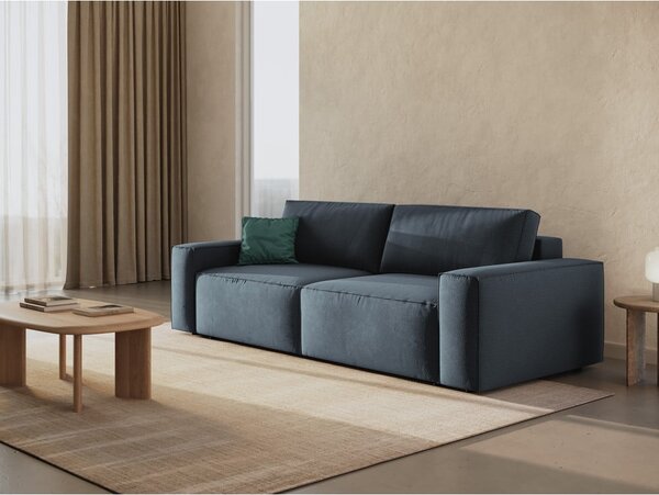 Modrá rozkládací pohovka 247 cm Jodie – Micadoni Home