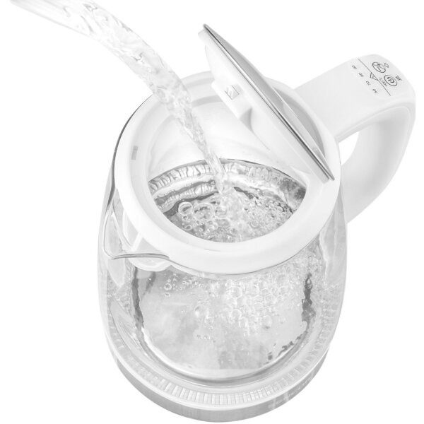 Sencor- Rychlovarná konvice s termoregulací a LED podsvícením 2l 2200W/230V bílá