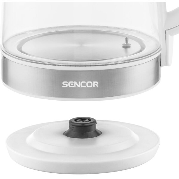 Sencor- Rychlovarná konvice s termoregulací a LED podsvícením 2l 2200W/230V bílá