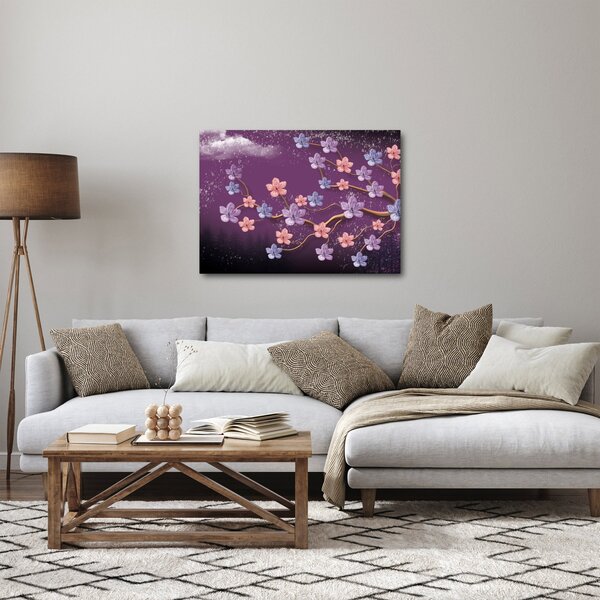Obraz - Jarní soumrak (70x50 cm)