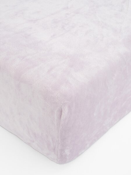 MK Lůžkoviny Prostěradlo mikroplyš Deluxe 90 x 200 cm - lila