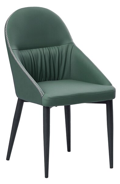 Jídelní židle Fosgen (zelená + kov). 1034358