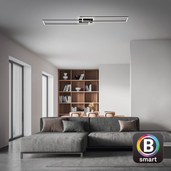 Briloner 3538-015 - LED Stmívatelný lustr FRAME 2xLED/20W/230V Wi-Fi Tuya + DO