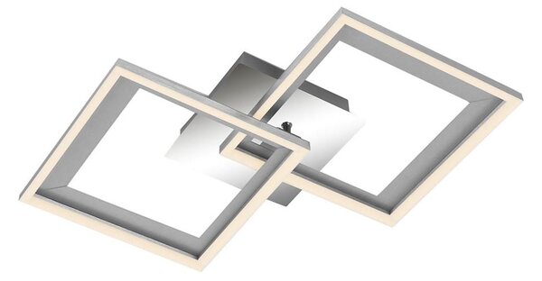 Brilo - LED Stmívatelný přisazený lustr FRAME 2xLED/11W/230V