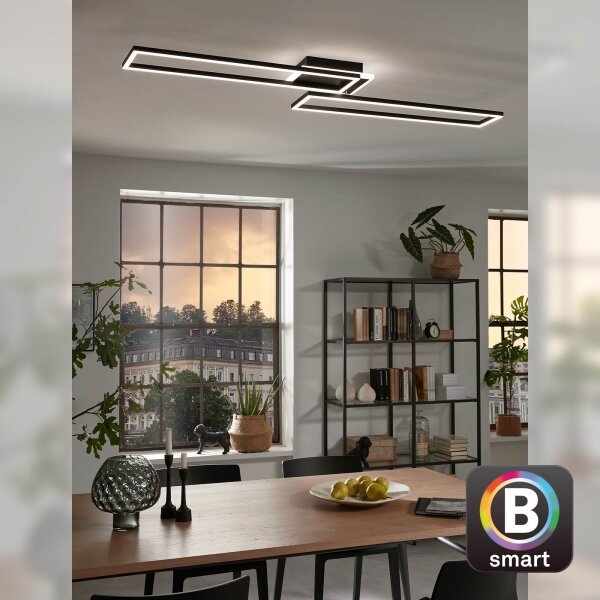 Briloner 3538-015 - LED Stmívatelný lustr FRAME 2xLED/20W/230V Wi-Fi Tuya + DO