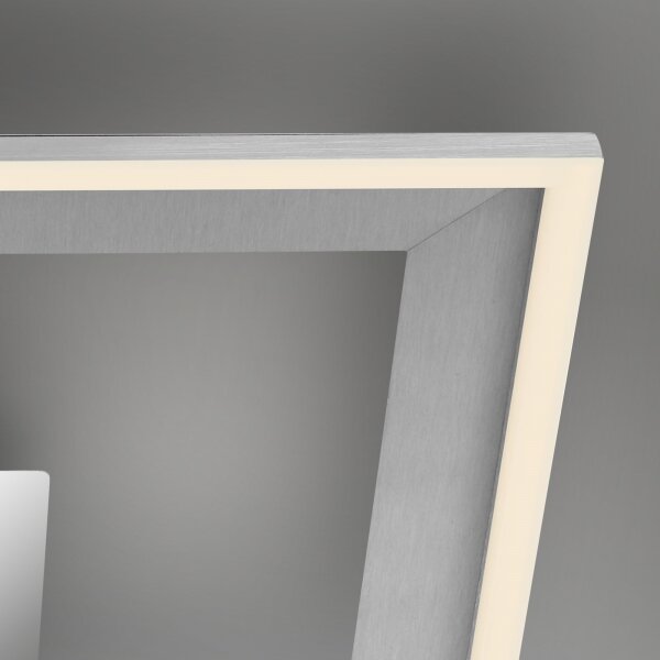 Brilo - LED Stmívatelný přisazený lustr FRAME 2xLED/11W/230V