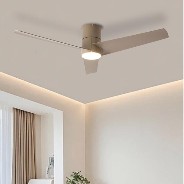 ZEVENTI - LED Stropní ventilátor BARROSA LED/18W/230V Wi-Fi Tuya + DO